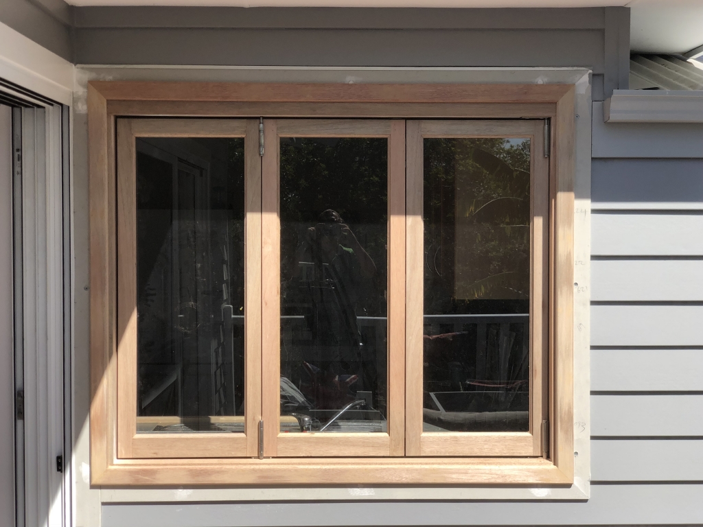 timber bifold window