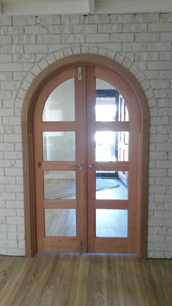 Arched Timber Doors
